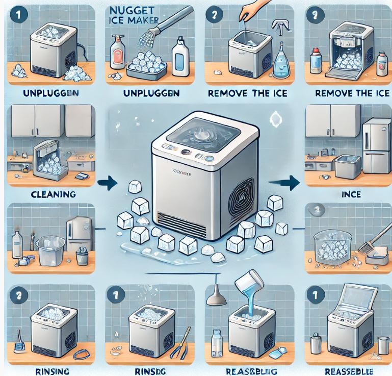 How to Clean Nugget Ice Maker