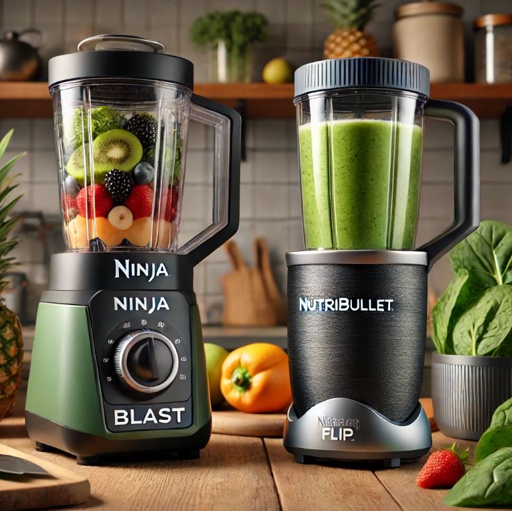 Ninja Blast vs NutriBullet Flip