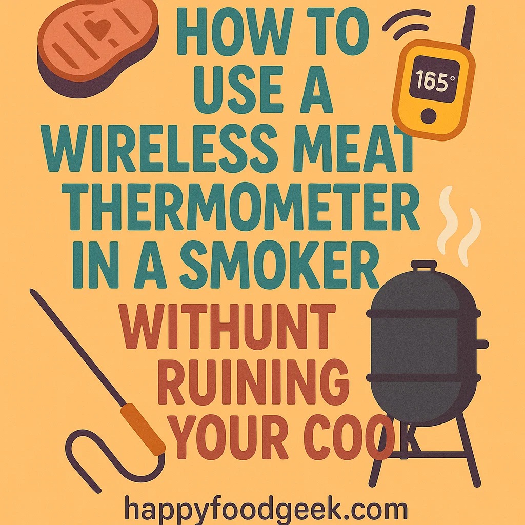 How to Use a Wireless Meat Thermometer in a Smoker
