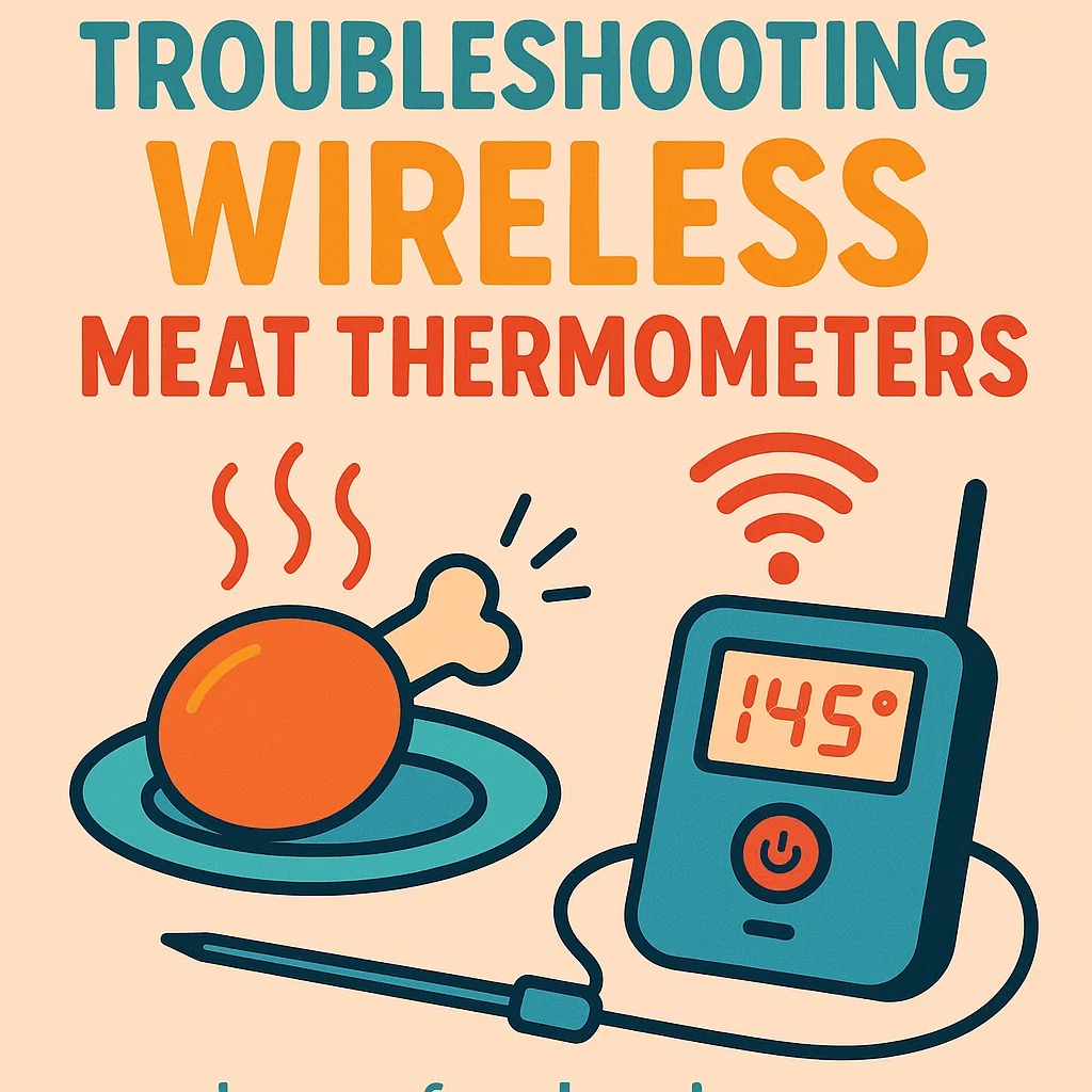 troubleshooting wireless meat thermometers